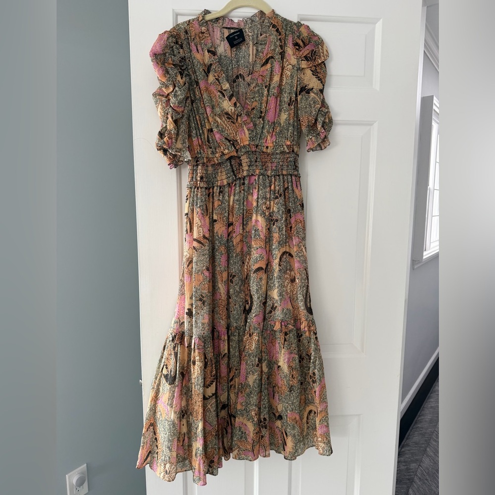 Ulla Johnson Multicolor Floral Maxi Dress